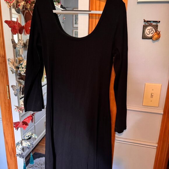 Fit & Flare Ribbed Maxi Dress - Picture 2 of 4